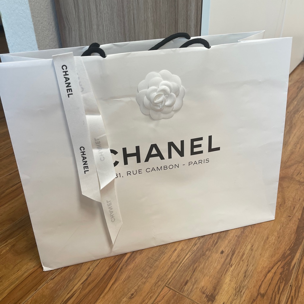 Chanel Shopping Bags From The Paris Chanel Store